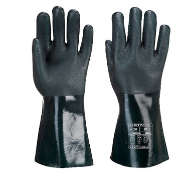 DOUBLE DIPPED PVD GAUTLET 35CM