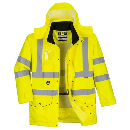 [JK230] S427 HI VIS 7 IN 1 JACKET
