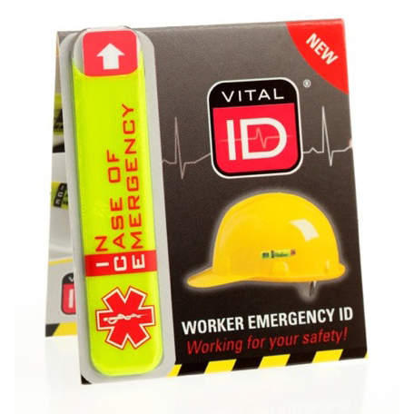 [AC604] WSID01 EMERGENCY ID STANDARD (ICE) SATURN YELLOW