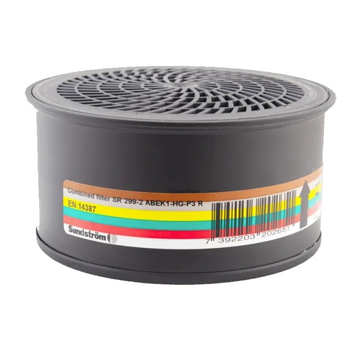 [RP239] Sundstrom SR 299-2 ABEK1-HG-P3 R Filter Pack of 12
