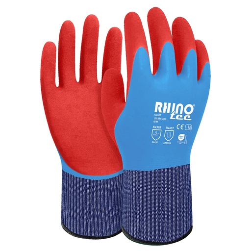 [GL387] RHINOtec LATEX FLEXO-GRIP CUT WATER RESISTANT GLOVES