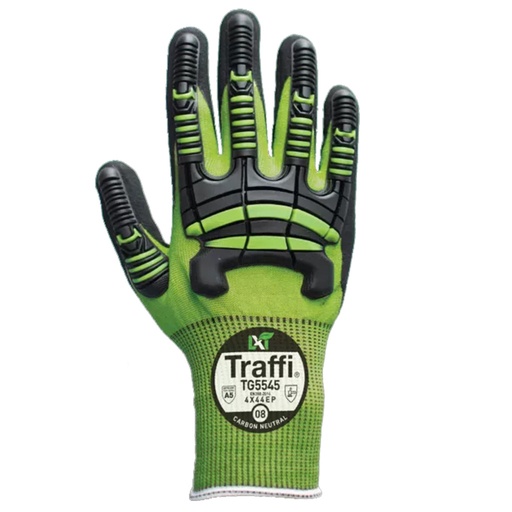 [GL396] TG5545 - IMPACT NITRILE FOAM CUT LEVEL E SAFETY GLOVE