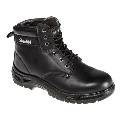 [FW068] FW03 STEEL ACTION LEATHER ANKLE BOOT S3 SR