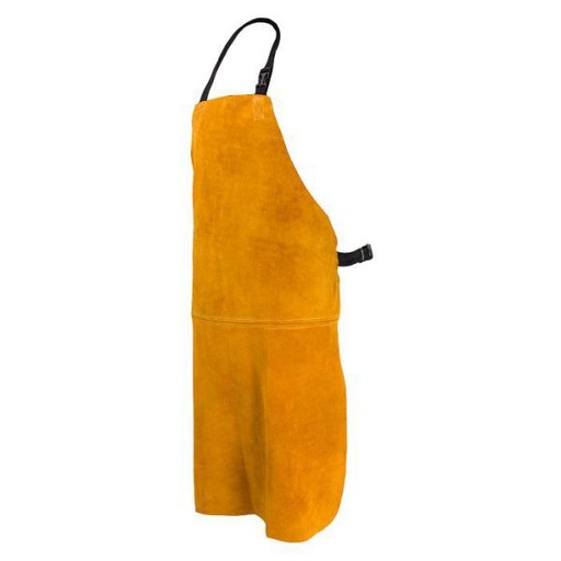 [AP009] LEATHER WELDERS APRON ARAMID STITCHED 100CMx80CM C/W STRAP