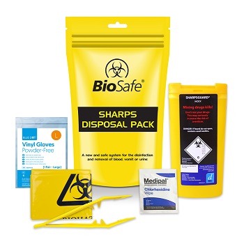 [FA003] SHARPES KIT NEEDLE HANDLING PACK