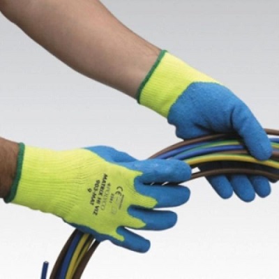 [GL117] MATRIX HI-VIZ LATEX THERMAL GLOVES 90_ MAT