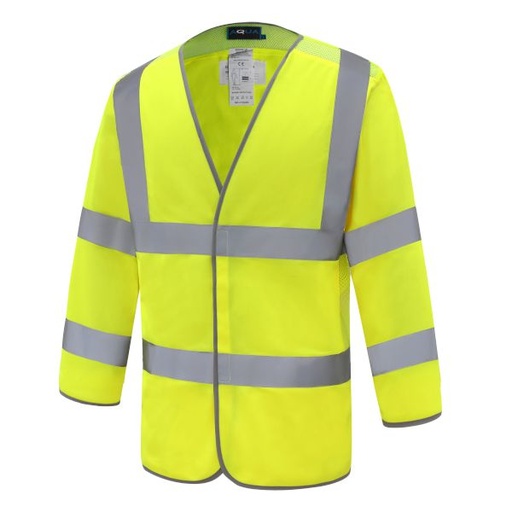 [JK172] MESH JKT 3/4  VENTED EN20471 C/W ZIP