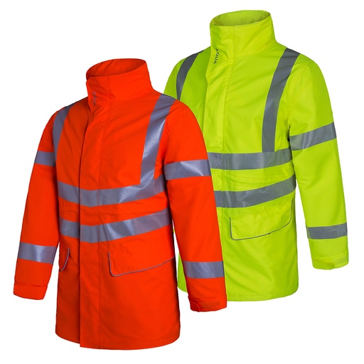 [JK525] AQUA HI-VIS RIPSTOP BREATHABLE JACKET