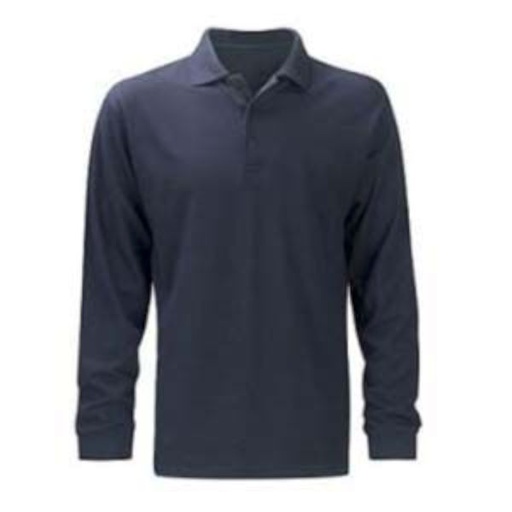 [PS135] AQUA POLO L/S 230 GSM POLY COTTON