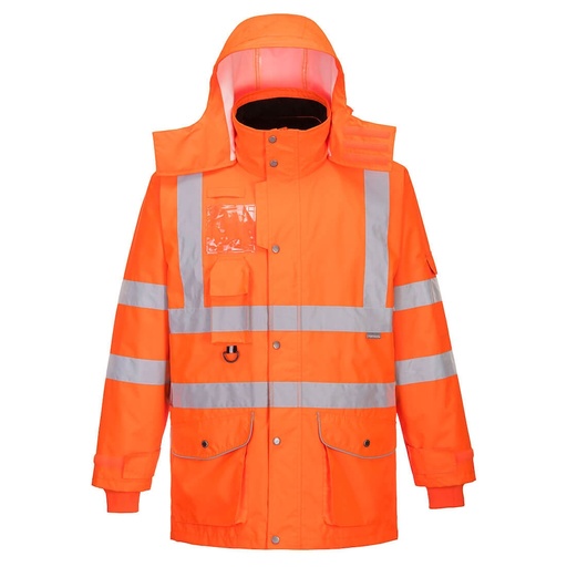 [JK947] RT27 HI-VIS 7-IN-1 TRAFFIC JKT