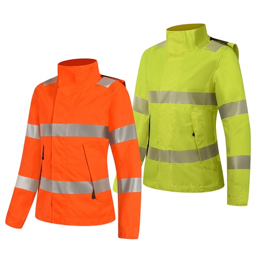 [JK979] JL04 LADIES HI-VIS RIPSTOP WATERPROOF JACKET